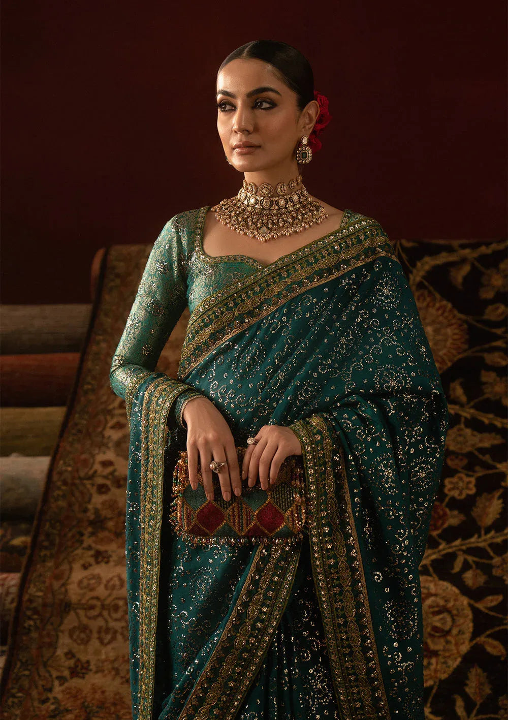 Aik Atelier | Sari Edit 25 | LOOK 03 - Rang-e-Khaas