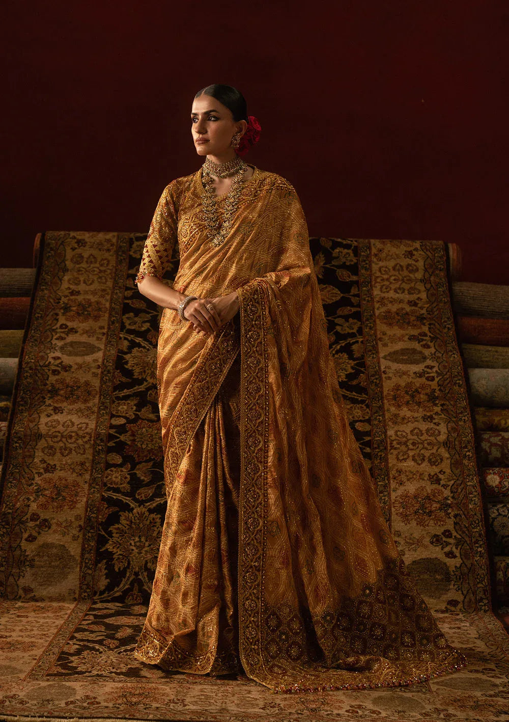 Aik Atelier | Sari Edit 25 | LOOK 04 - Rang-e-Khaas