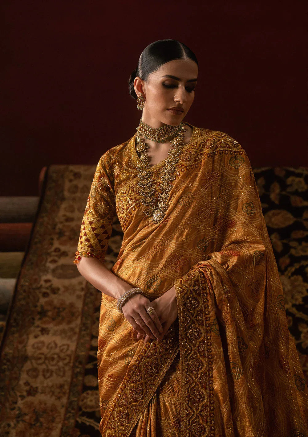 Aik Atelier | Sari Edit 25 | LOOK 04 - Rang-e-Khaas