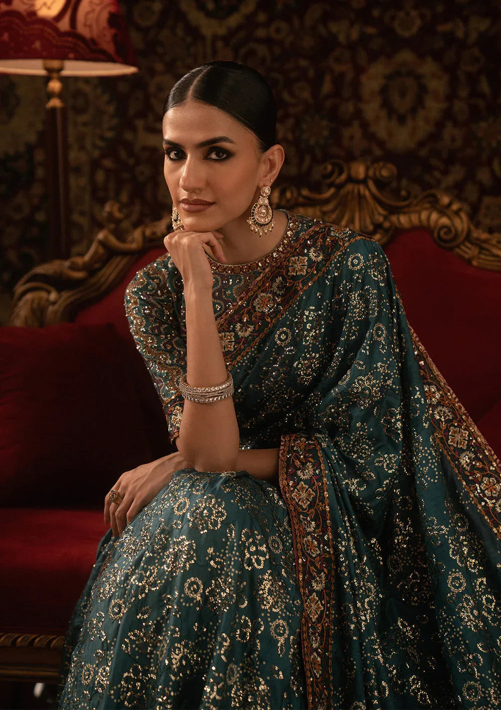 Aik Atelier | Sari Edit 25 | LOOK 05 - Rang-e-Khaas