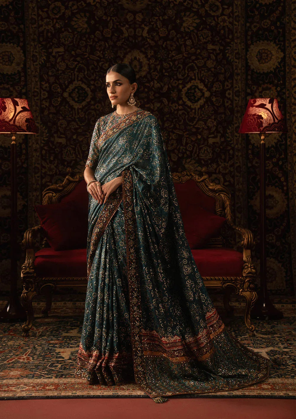 Aik Atelier | Sari Edit 25 | LOOK 05 - Rang-e-Khaas