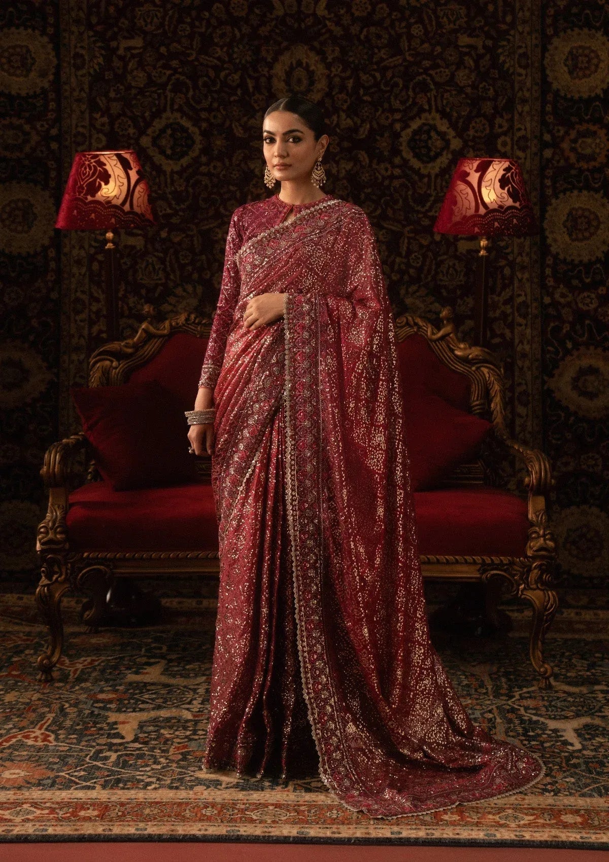 Aik Atelier | Sari Edit 25 | LOOK 08 - Rang-e-Khaas