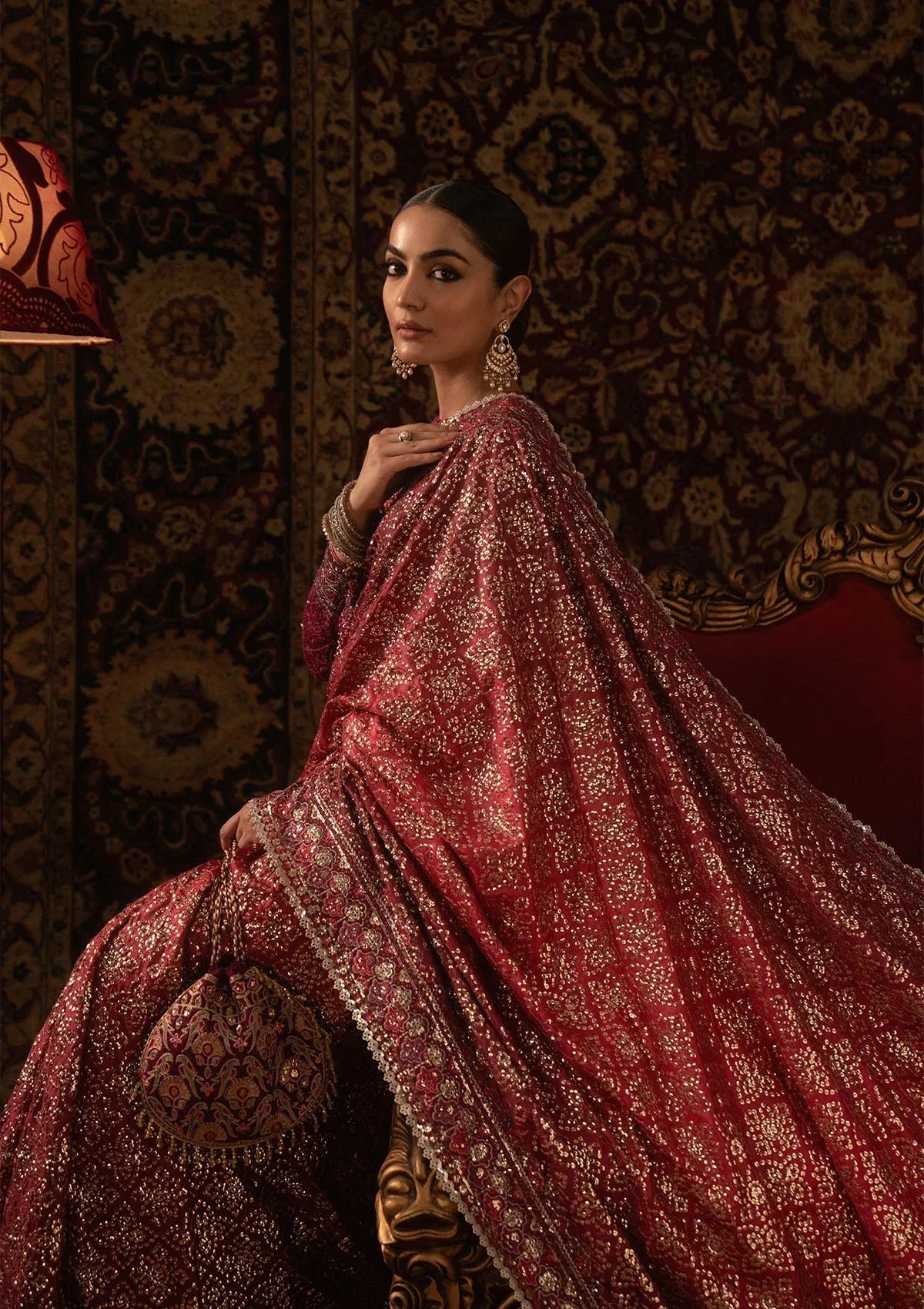Aik Atelier | Sari Edit 25 | LOOK 08 - Rang-e-Khaas