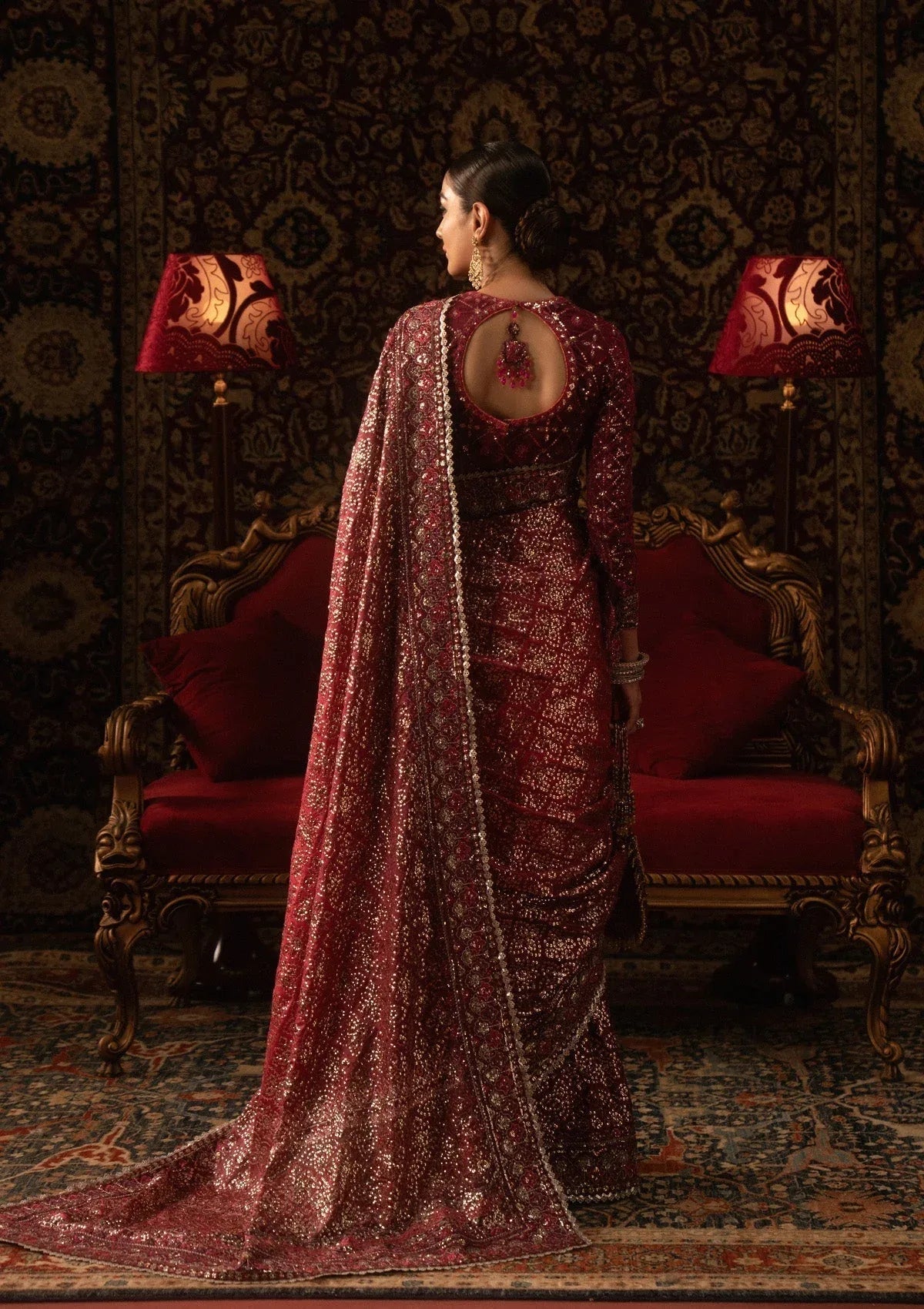 Aik Atelier | Sari Edit 25 | LOOK 08 - Rang-e-Khaas