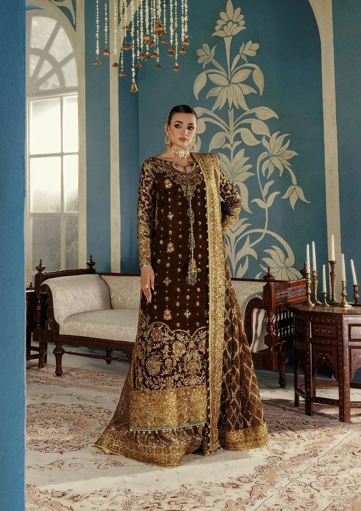 Aik Atelier | Udaipur Velvet 25 | LOOK 01 - Rang-e-Khaas