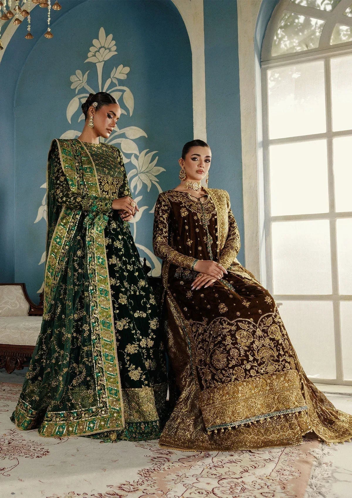 Aik Atelier | Udaipur Velvet 25 | LOOK 01 - Rang-e-Khaas