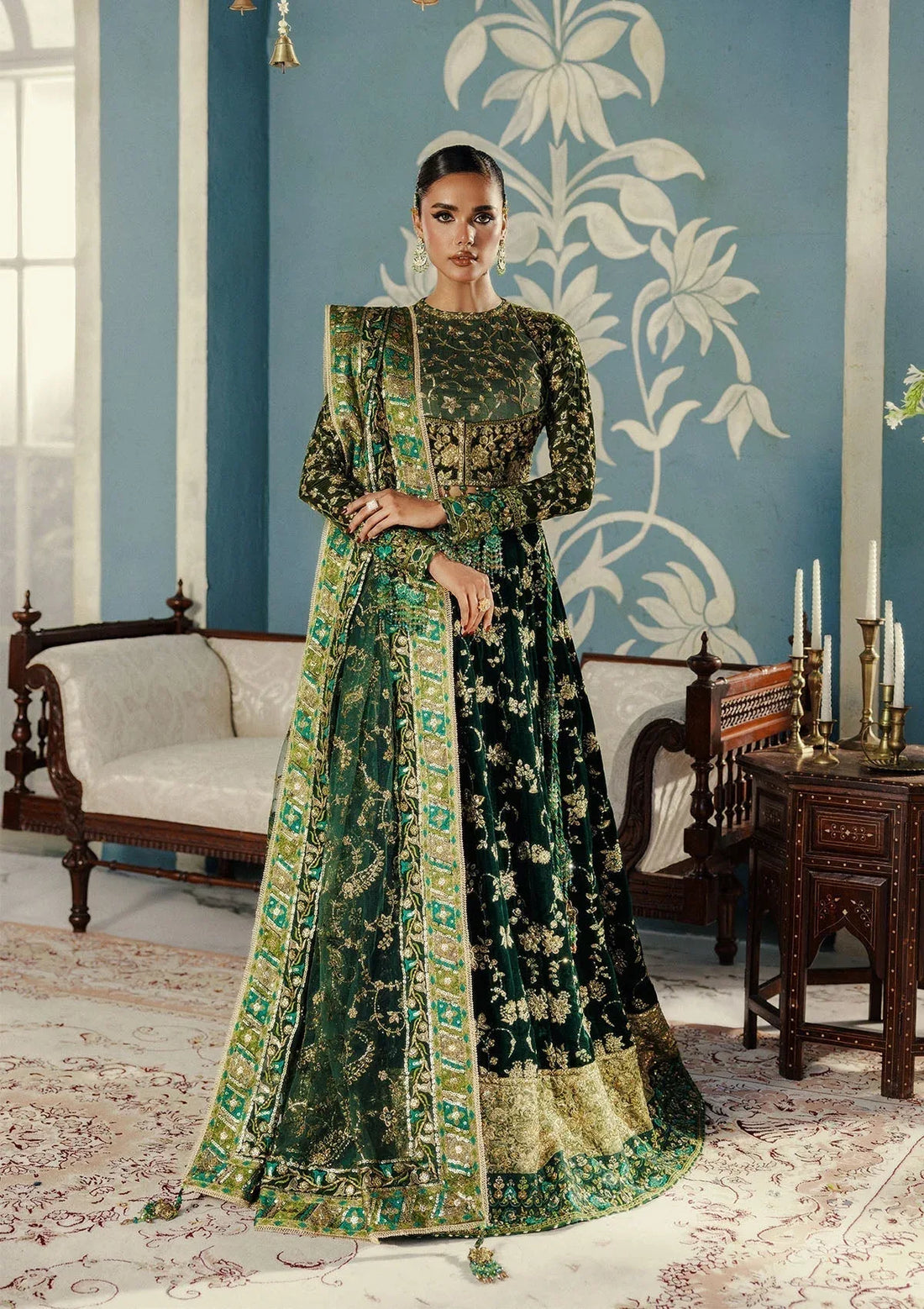 Aik Atelier | Udaipur Velvet 25 | LOOK 02 - Rang-e-Khaas