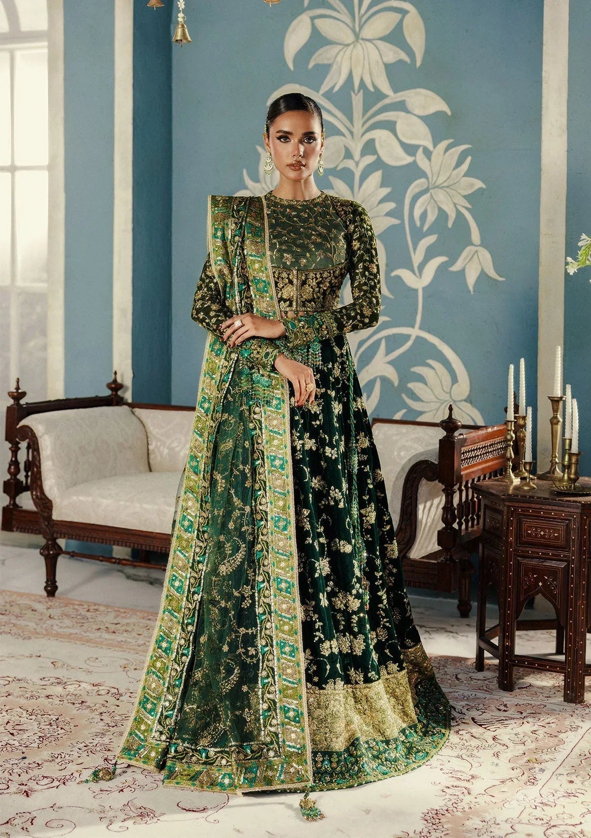 Aik Atelier | Udaipur Velvet 25 | LOOK 02 - Rang-e-Khaas