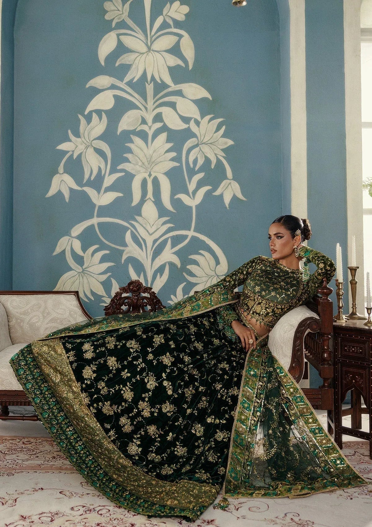 Aik Atelier | Udaipur Velvet 25 | LOOK 02 - Rang-e-Khaas