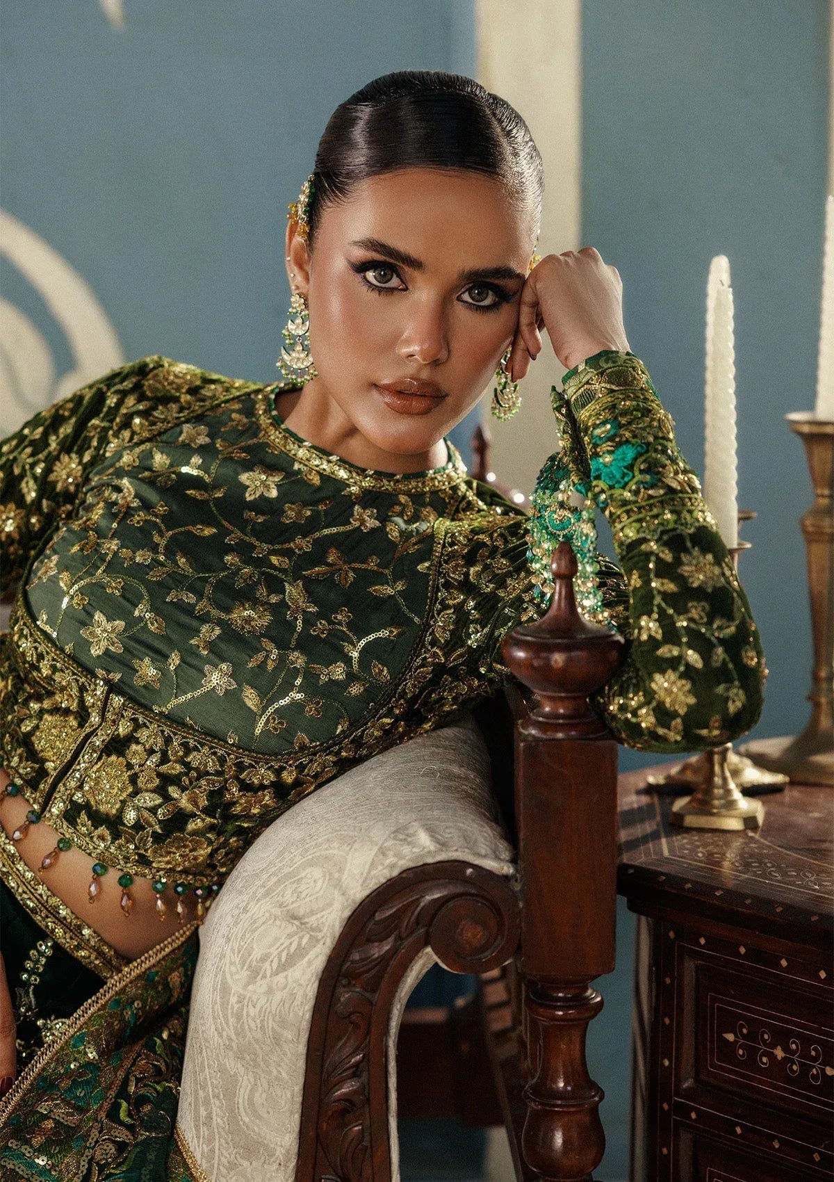 Aik Atelier | Udaipur Velvet 25 | LOOK 02 - Rang-e-Khaas