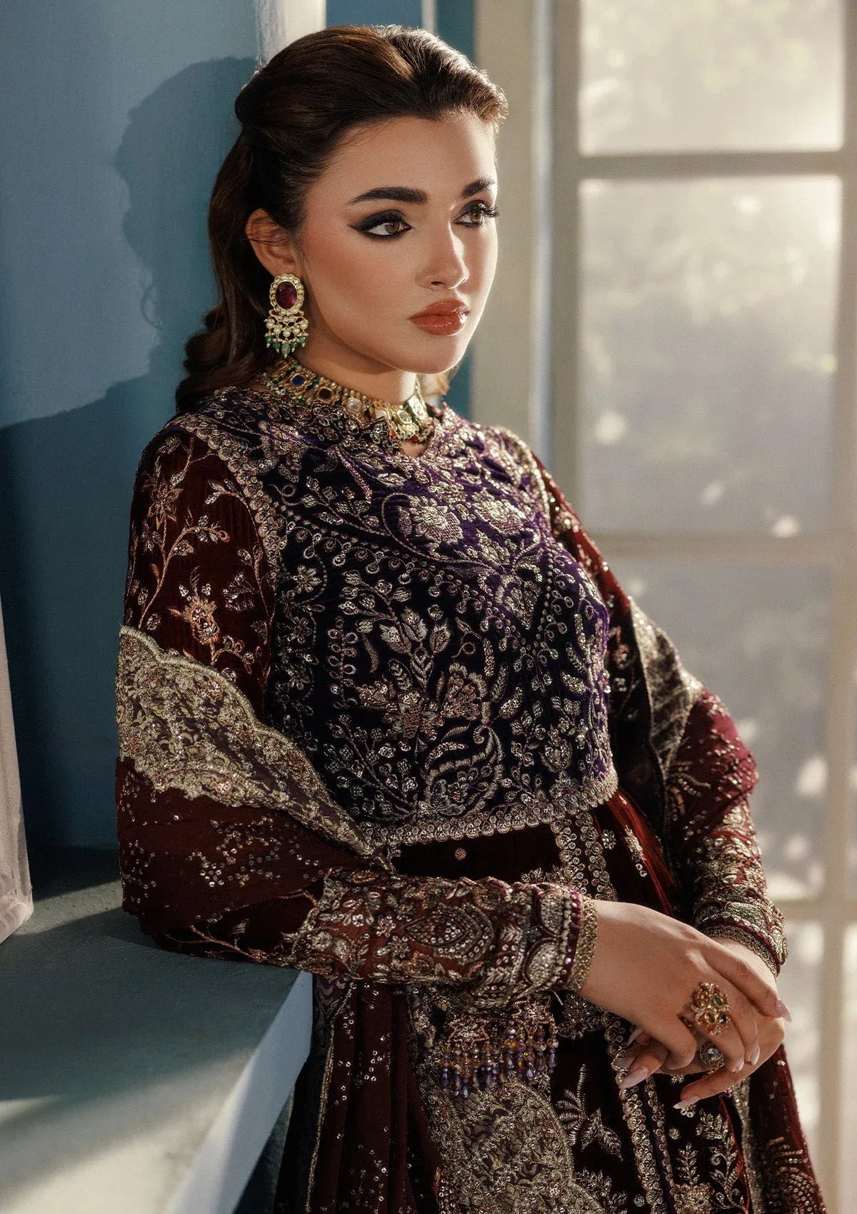 Aik Atelier | Udaipur Velvet 25 | LOOK 03 - Rang-e-Khaas