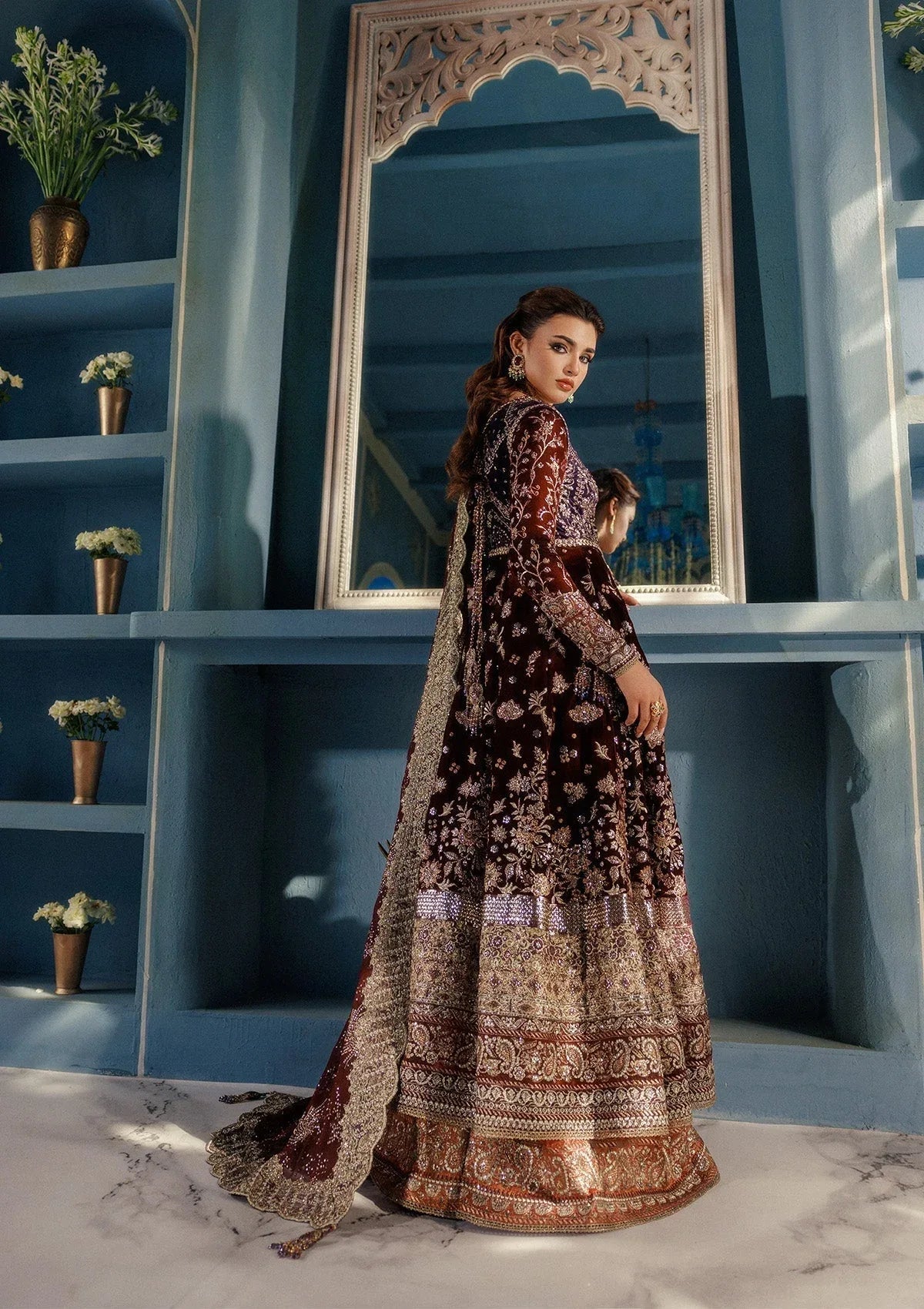 Aik Atelier | Udaipur Velvet 25 | LOOK 03 - Rang-e-Khaas