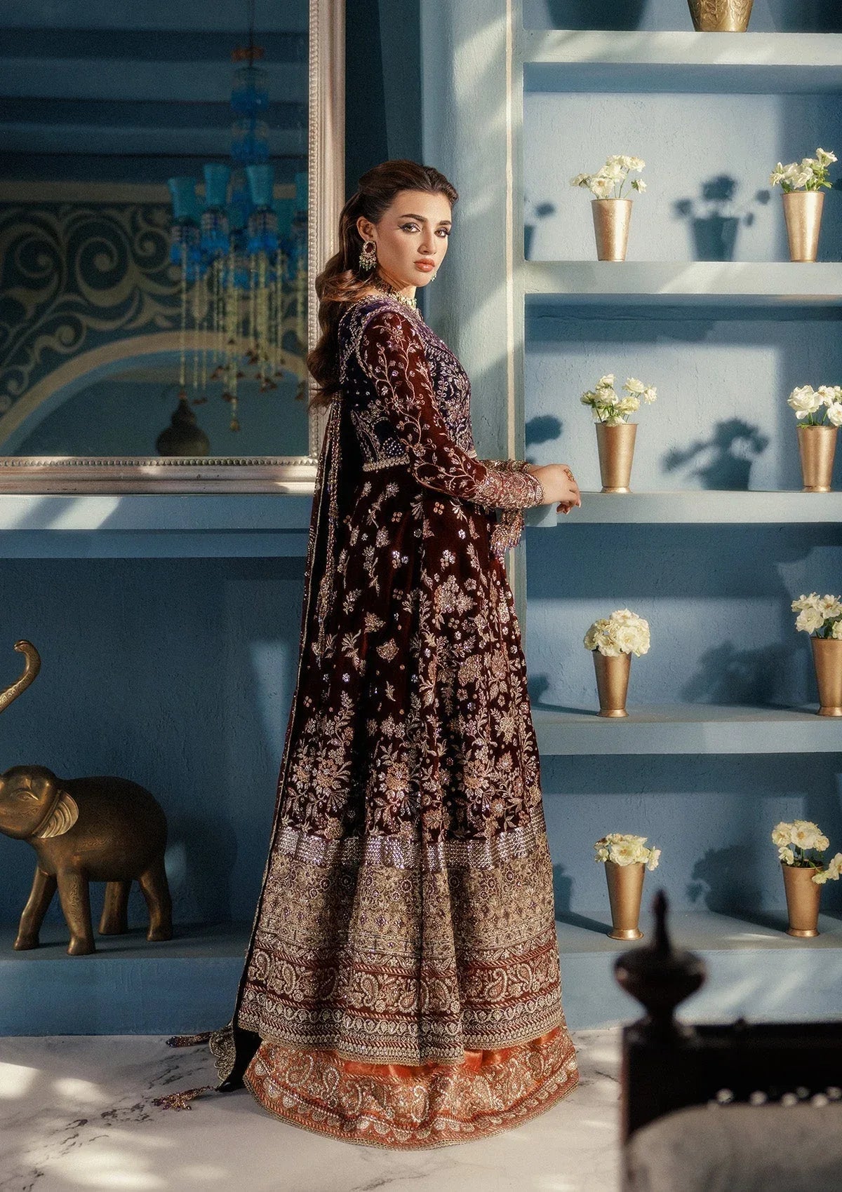 Aik Atelier | Udaipur Velvet 25 | LOOK 03 - Rang-e-Khaas