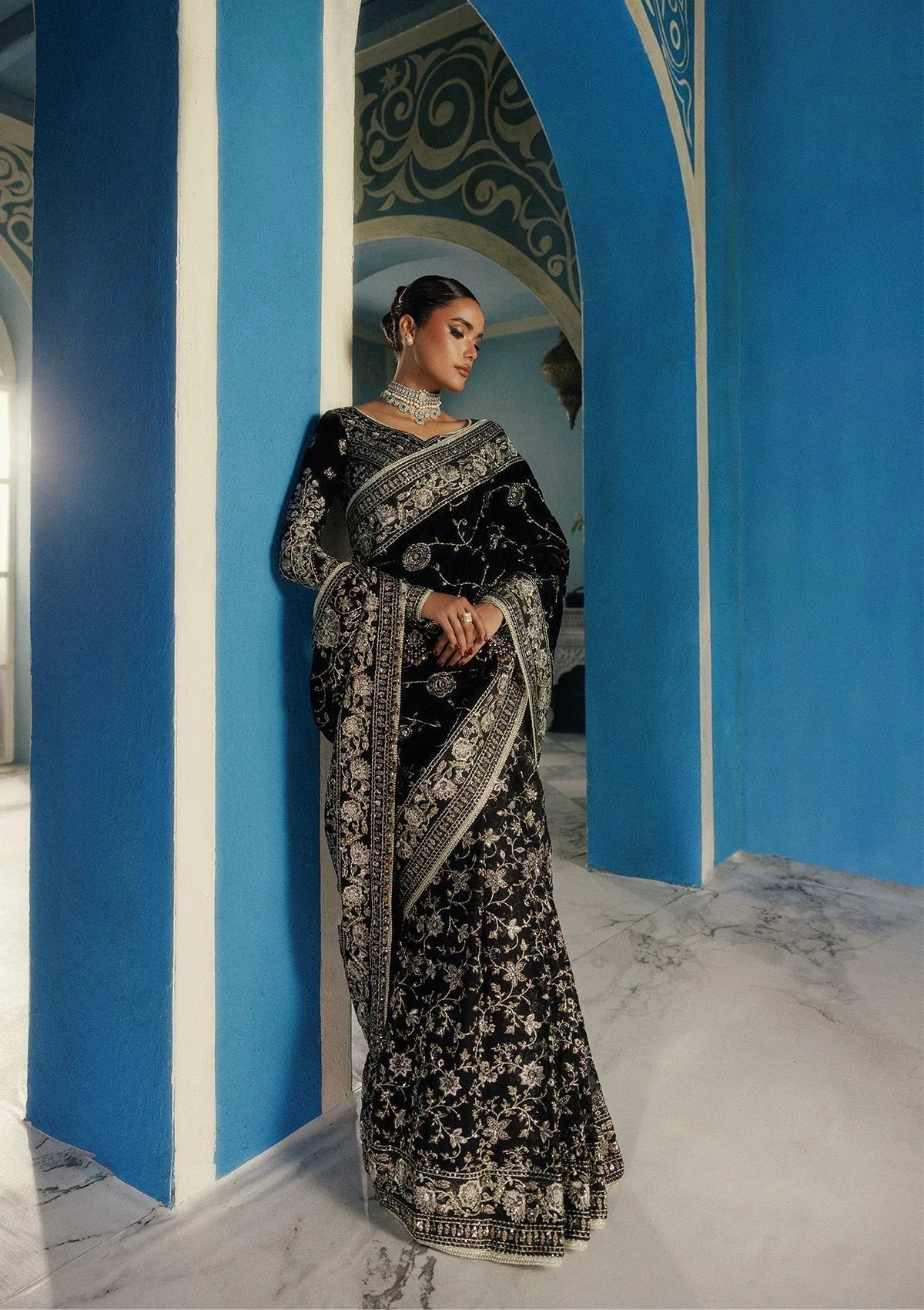 Aik Atelier | Udaipur Velvet 25 |  LOOK 04 - Rang-e-Khaas