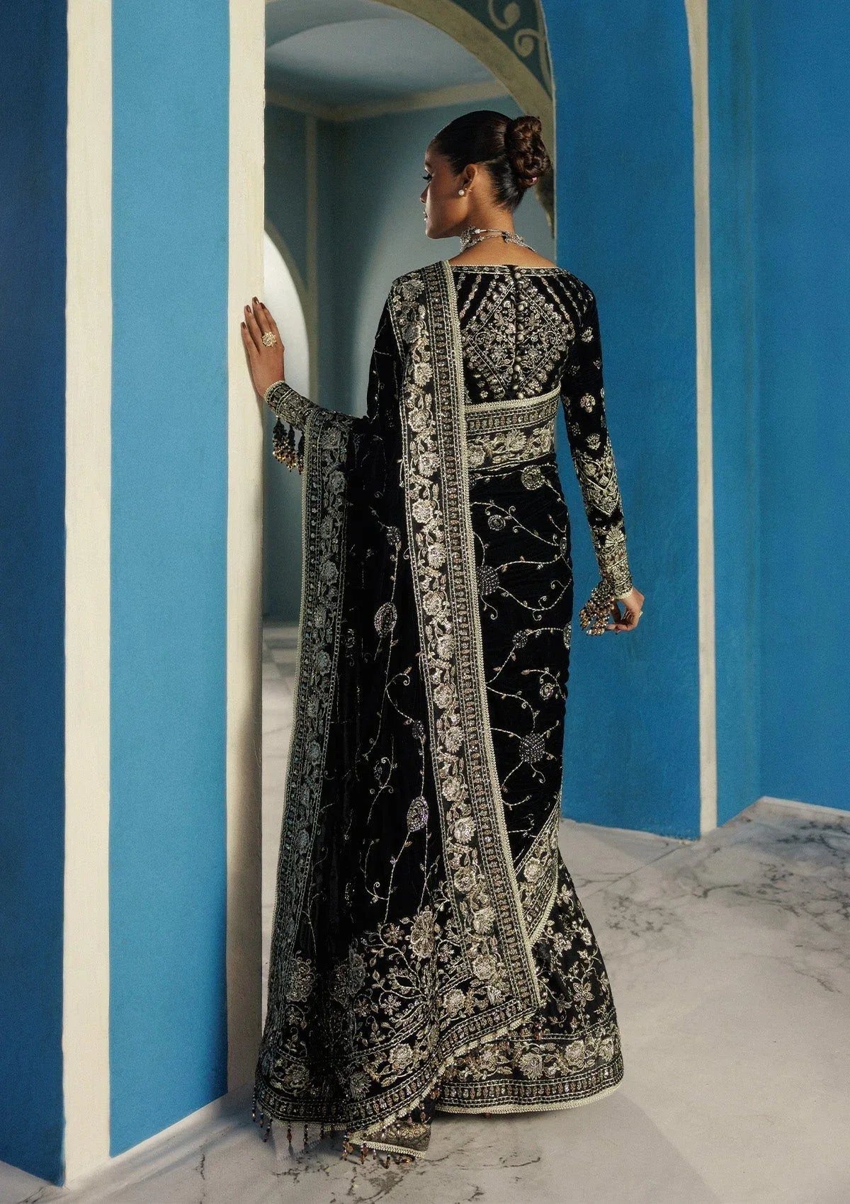 Aik Atelier | Udaipur Velvet 25 |  LOOK 04 - Rang-e-Khaas
