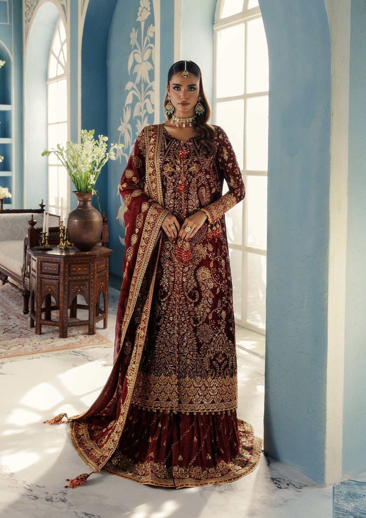 Aik Atelier | Udaipur Velvet 25 |  LOOK 05