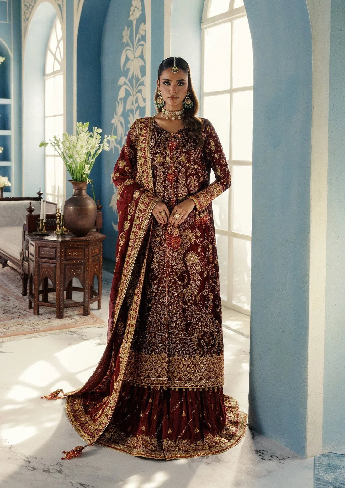Aik Atelier | Udaipur Velvet 25 |  LOOK 05 - Rang-e-Khaas