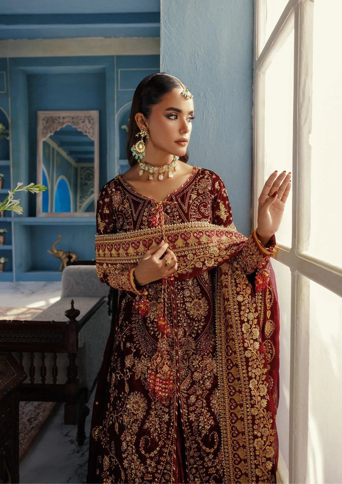 Aik Atelier | Udaipur Velvet 25 |  LOOK 05 - Rang-e-Khaas