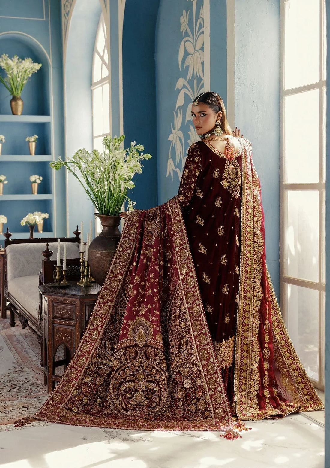 Aik Atelier | Udaipur Velvet 25 |  LOOK 05 - Rang-e-Khaas