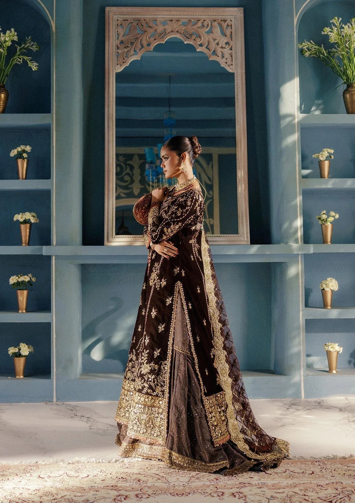 Aik Atelier | Udaipur Velvet 25 | LOOK 06 - Rang-e-Khaas