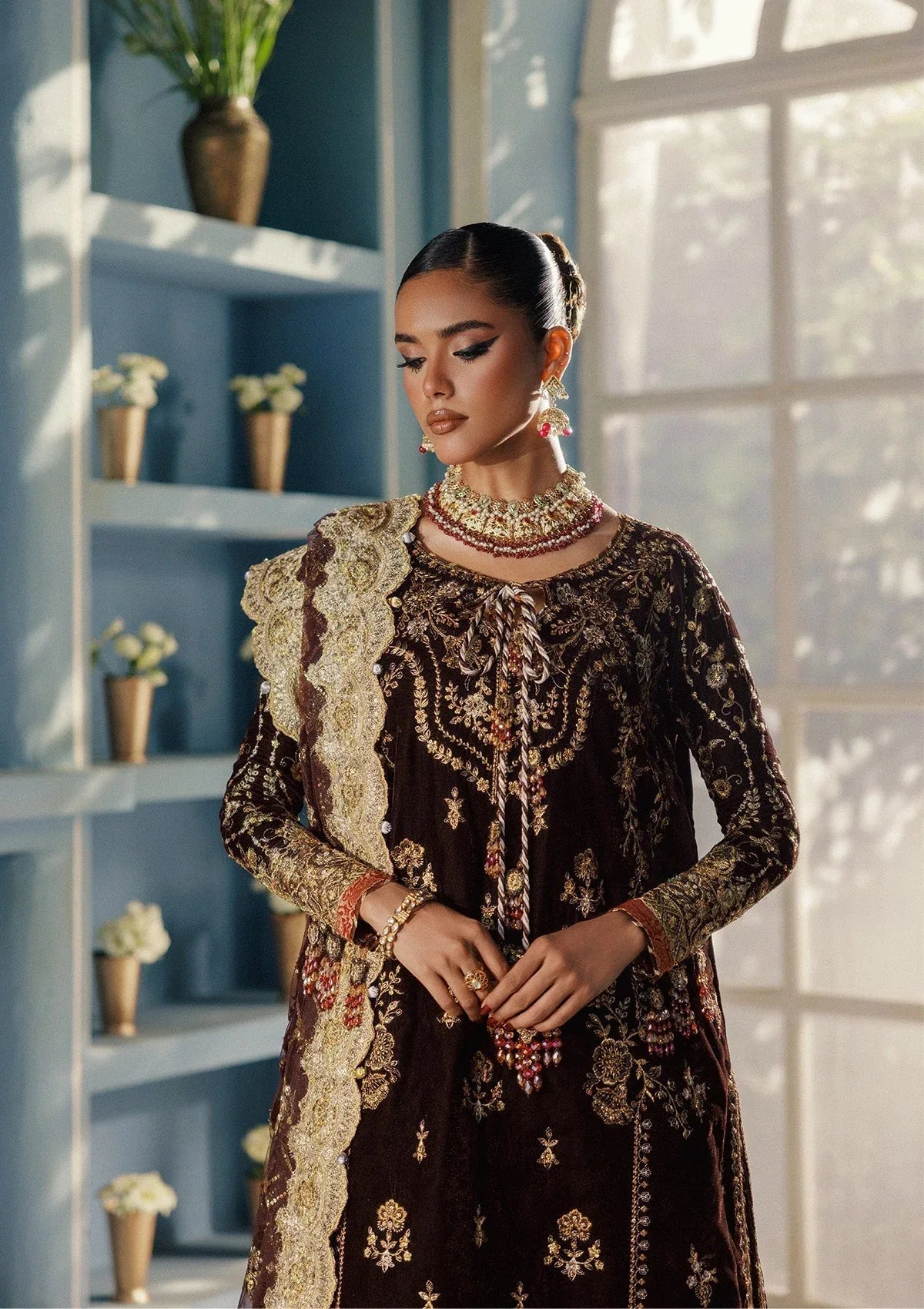 Aik Atelier | Udaipur Velvet 25 | LOOK 06 - Rang-e-Khaas