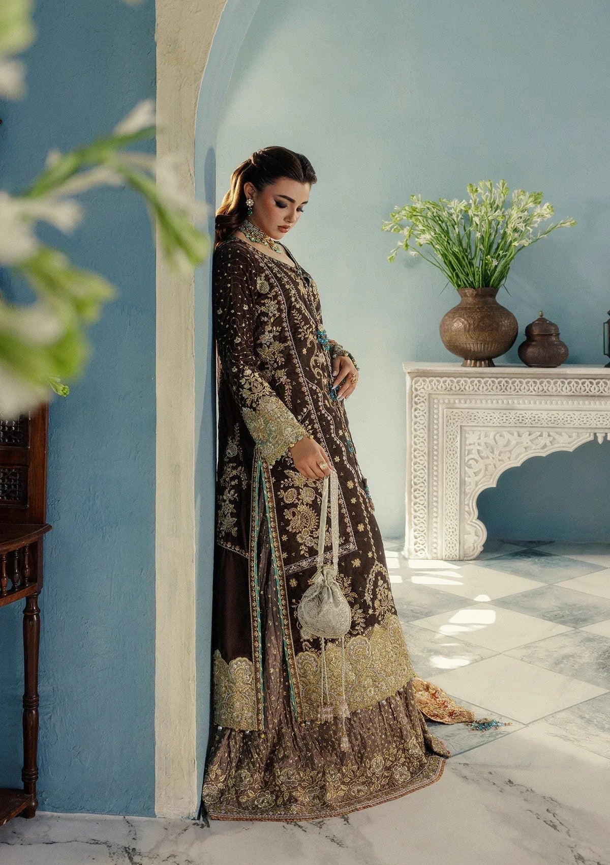 Aik Atelier | Udaipur Velvet 25 | LOOK 07 - Rang-e-Khaas