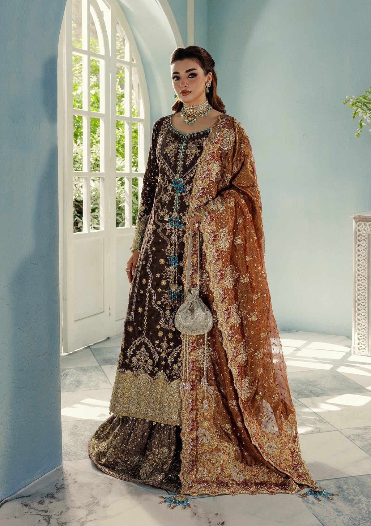 Aik Atelier | Udaipur Velvet 25 | LOOK 07
