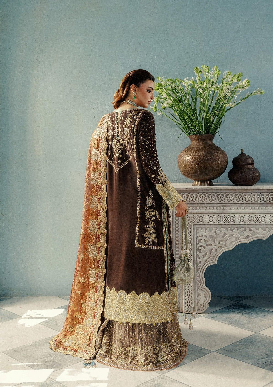 Aik Atelier | Udaipur Velvet 25 | LOOK 07 - Rang-e-Khaas