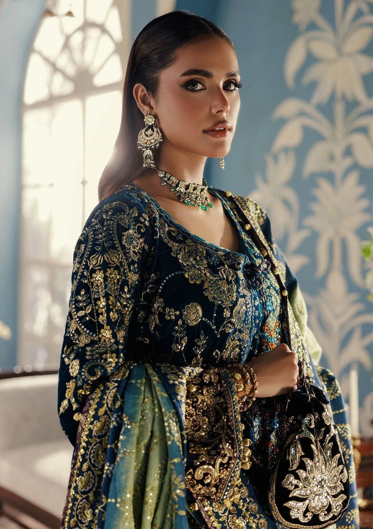 Aik Atelier | Udaipur Velvet 25 | LOOK 08 - Rang-e-Khaas