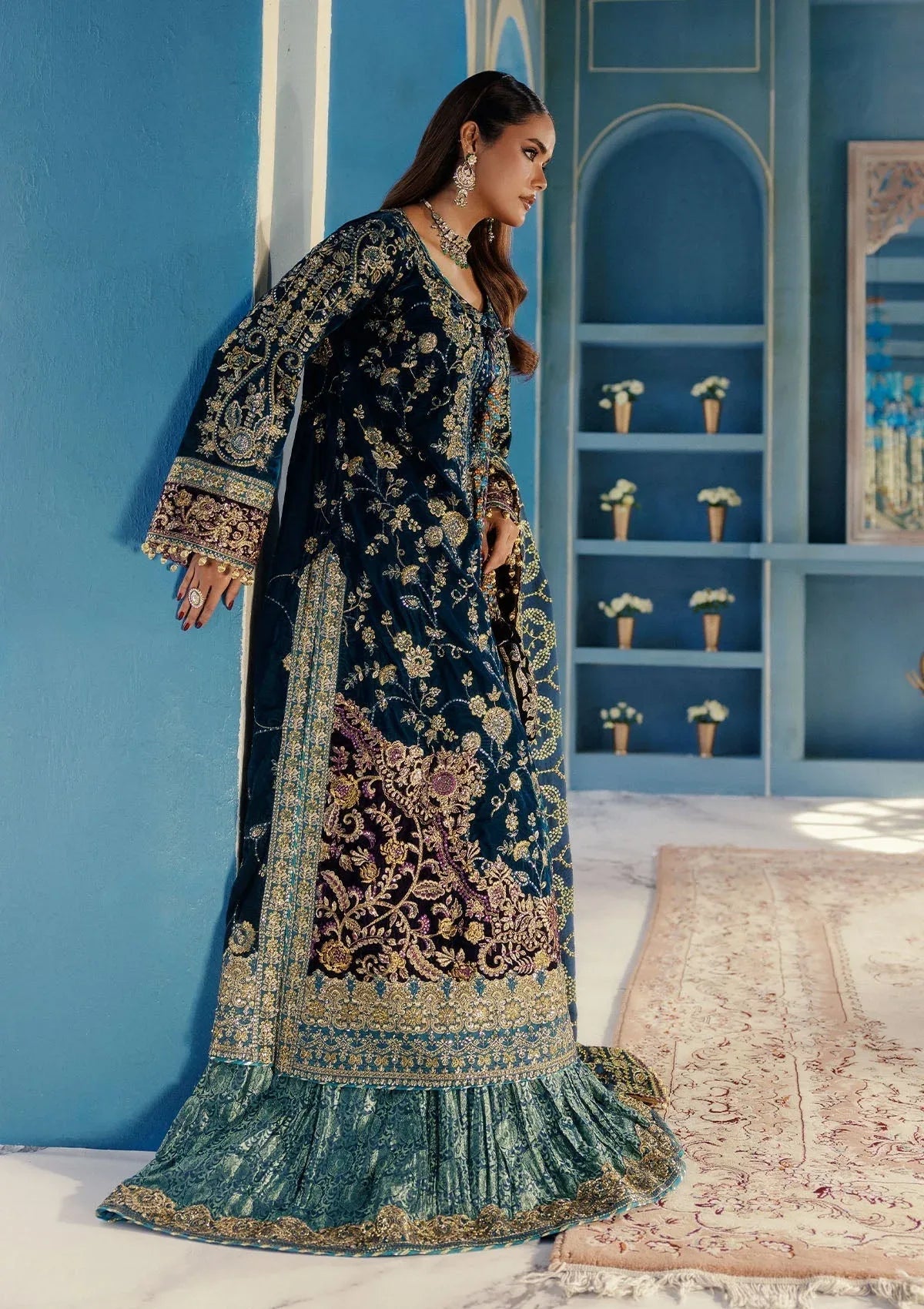Aik Atelier | Udaipur Velvet 25 | LOOK 08 - Rang-e-Khaas