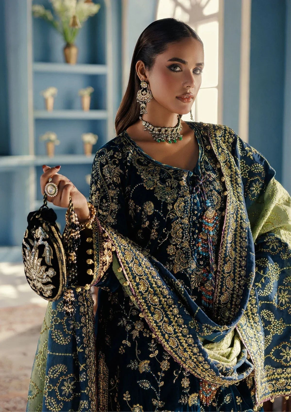 Aik Atelier | Udaipur Velvet 25 | LOOK 08 - Rang-e-Khaas