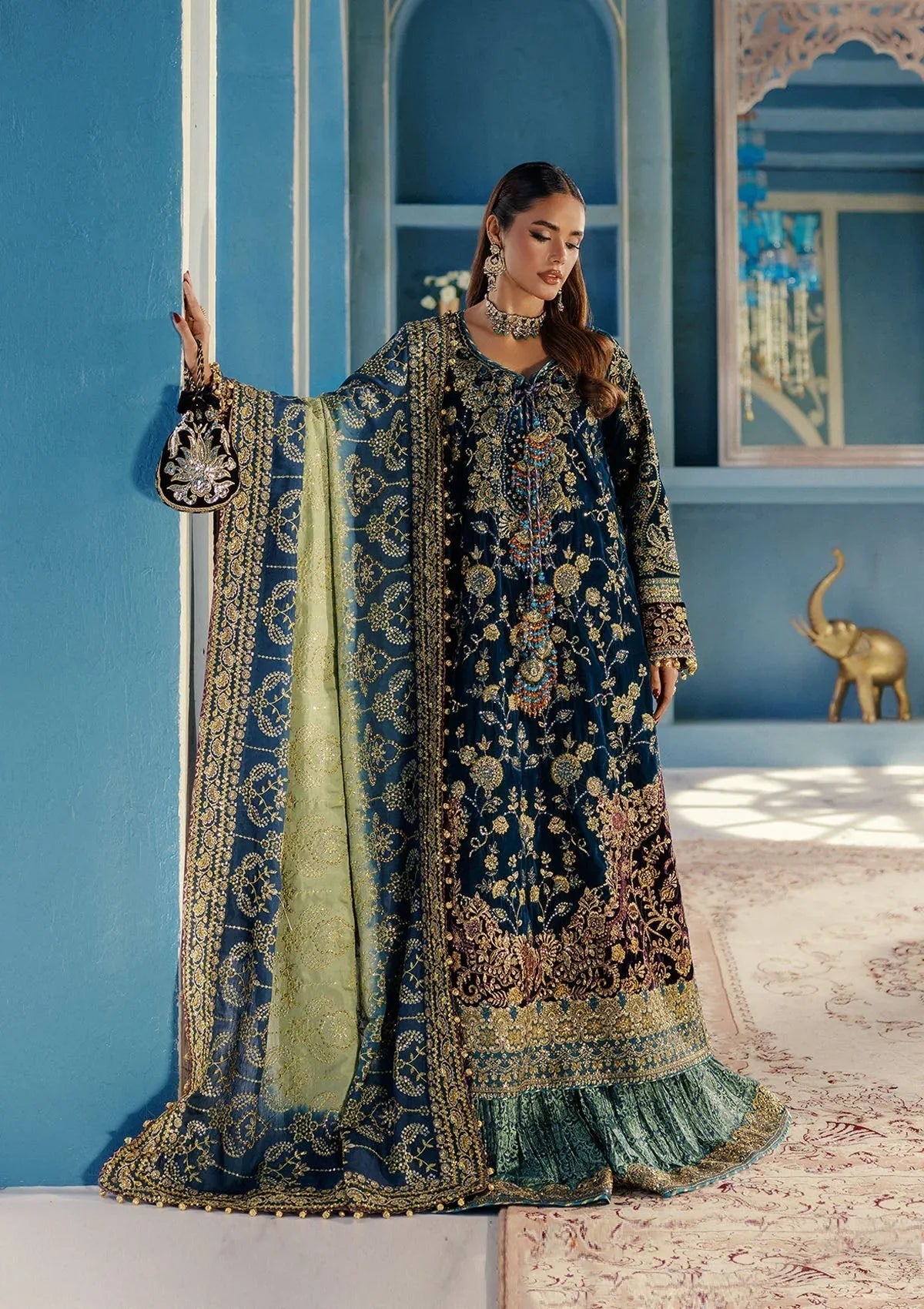 Aik Atelier | Udaipur Velvet 25 | LOOK 08 - Rang-e-Khaas