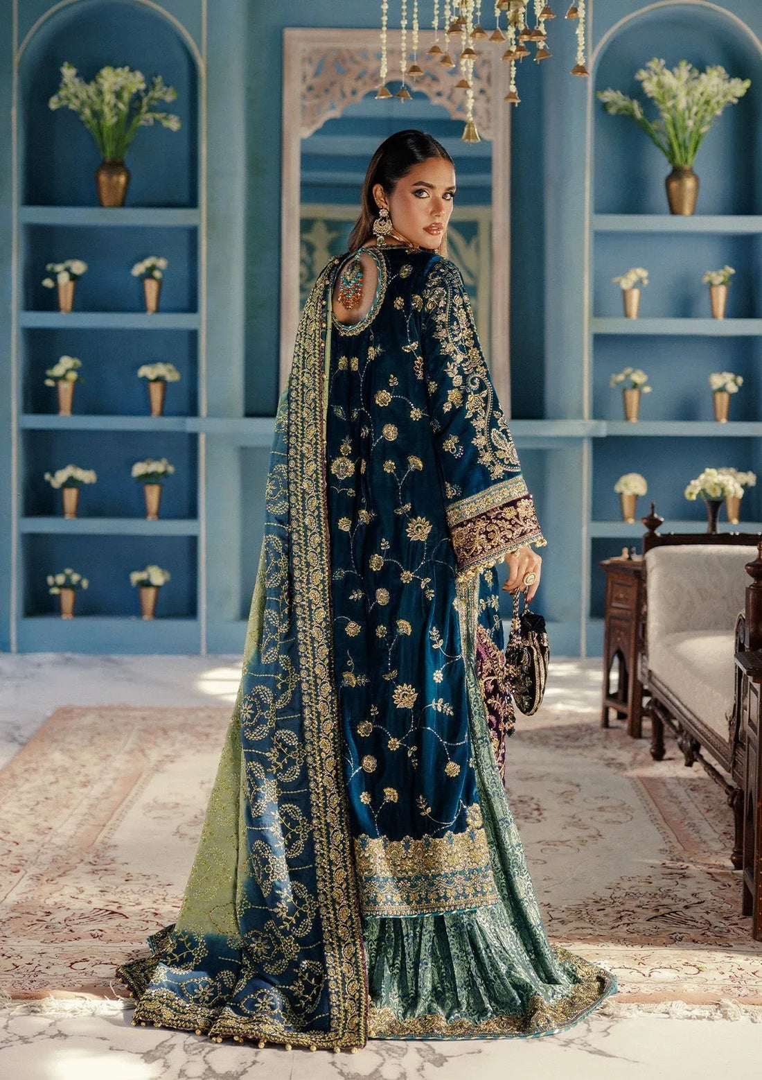 Aik Atelier | Udaipur Velvet 25 | LOOK 08 - Rang-e-Khaas