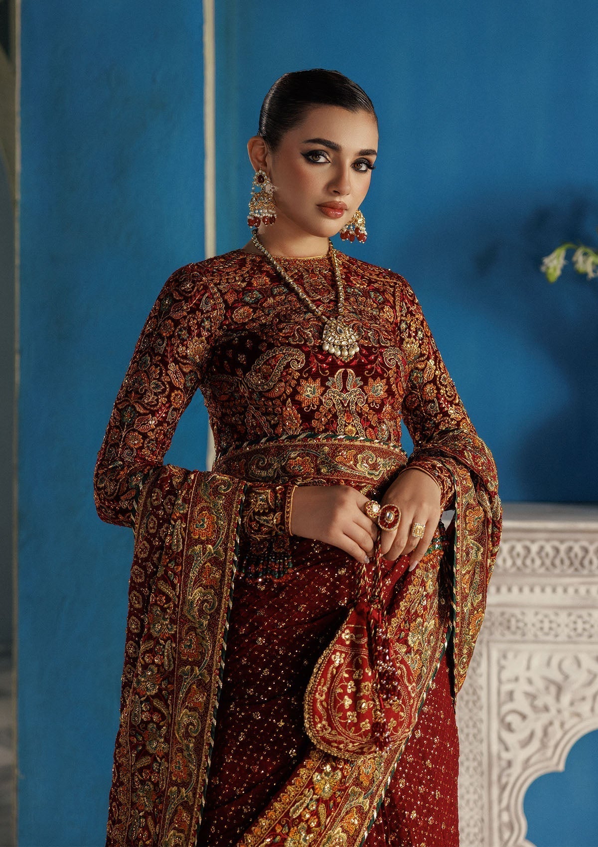 Aik Atelier | Udaipur Velvet 25 | LOOK 09