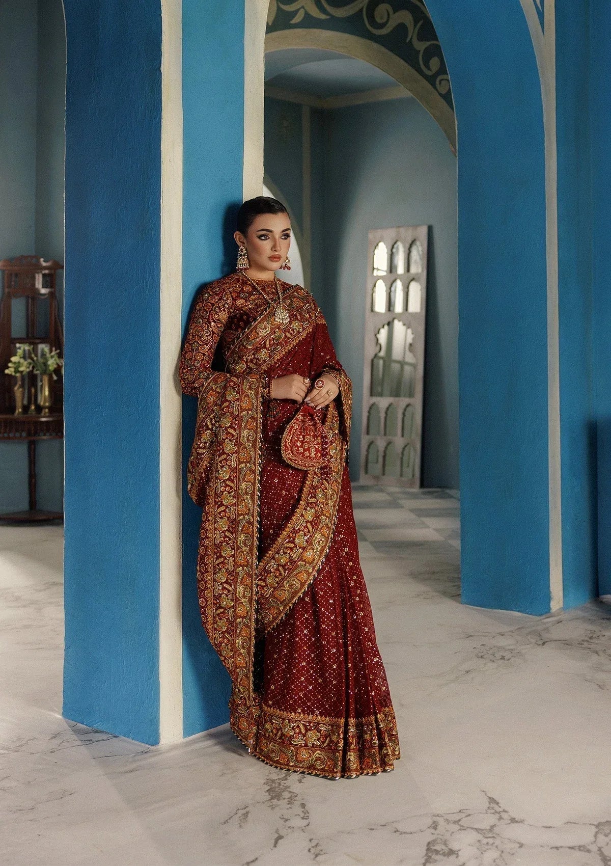 Aik Atelier | Udaipur Velvet 25 | LOOK 09 - Rang-e-Khaas