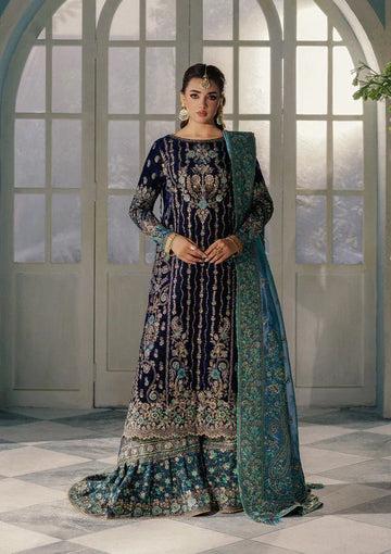 Aik Atelier | Udaipur Velvet 25 | LOOK 10 - Rang-e-Khaas