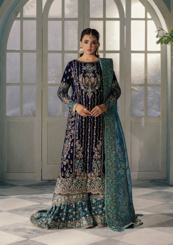 Aik Atelier | Udaipur Velvet 25 | LOOK 10 - Rang-e-Khaas