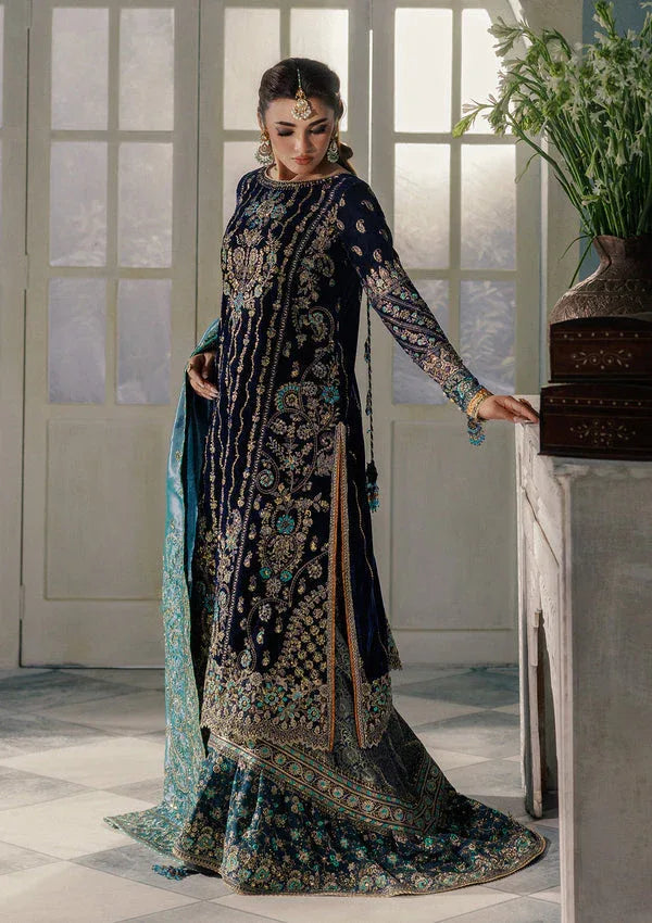 Aik Atelier | Udaipur Velvet 25 | LOOK 10 - Rang-e-Khaas