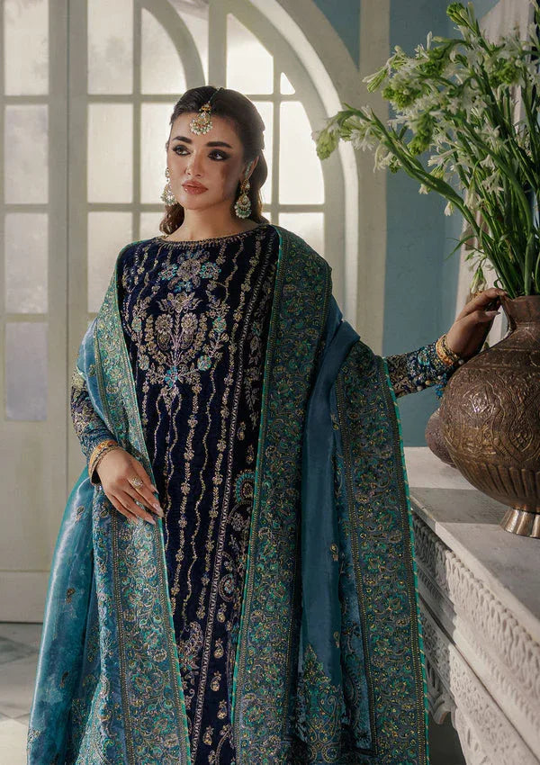 Aik Atelier | Udaipur Velvet 25 | LOOK 10 - Rang-e-Khaas
