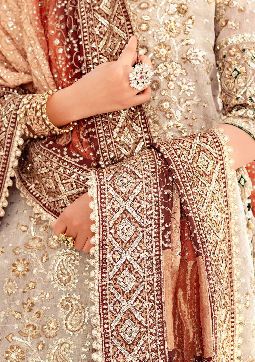 Aik Atelier | Wedding Festive 24 | LOOK 01 - Rang-e-Khaas
