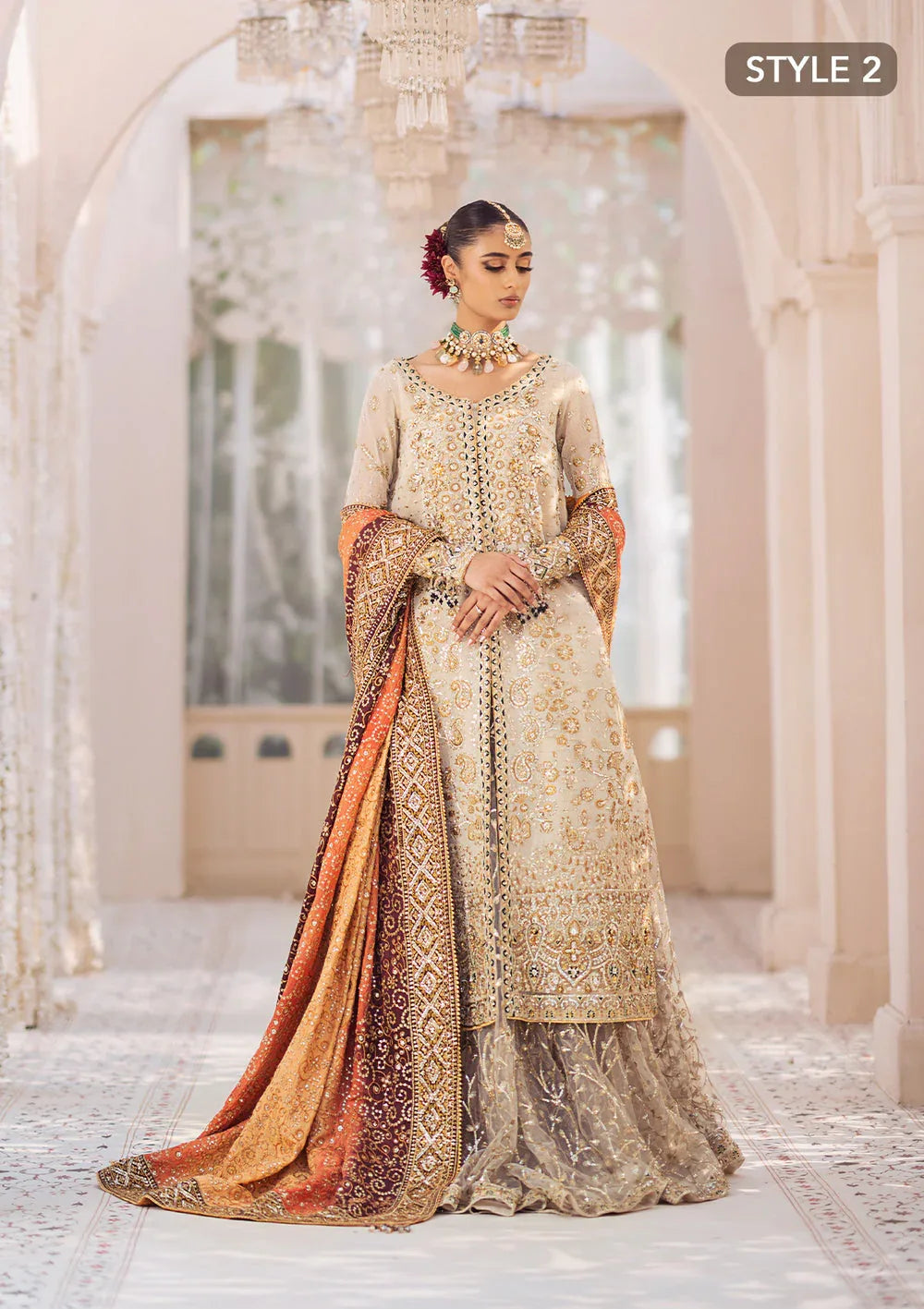 Aik Atelier | Wedding Festive 24 | LOOK 01 - Rang-e-Khaas