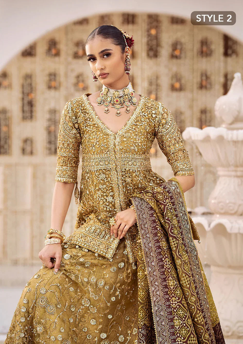 Aik Atelier | Wedding Festive 24 | LOOK 04 - Rang-e-Khaas