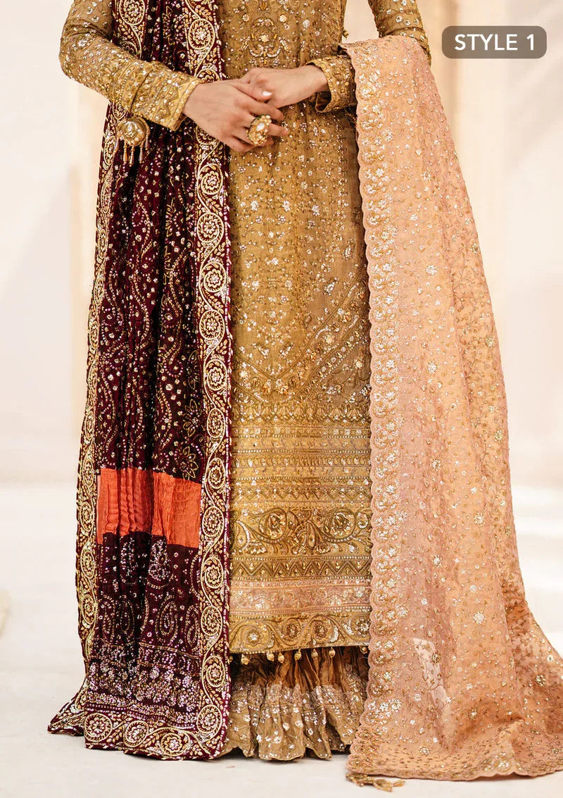 Aik Atelier | MAROON TUSSAR SILK CHUNRI SHAWL - Rang-e-Khaas