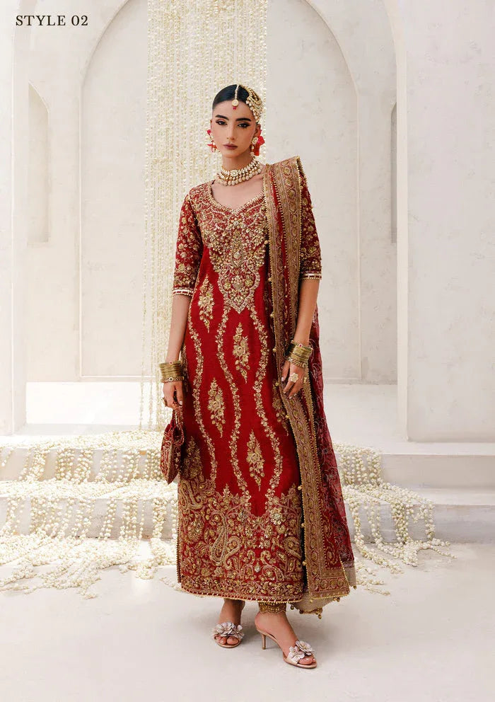 Aik Atelier | Wedding Festive 25 | WEDDING FESTIVE â'25 VOL. 2 - LOOK 01 - Rang-e-Khaas