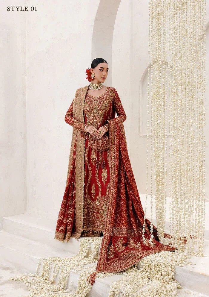 Aik Atelier | Wedding Festive 25 | WEDDING FESTIVE â'25 VOL. 2 - LOOK 01 - Rang-e-Khaas