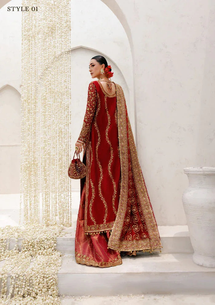 Aik Atelier | Wedding Festive 25 | WEDDING FESTIVE â'25 VOL. 2 - LOOK 01 - Rang-e-Khaas