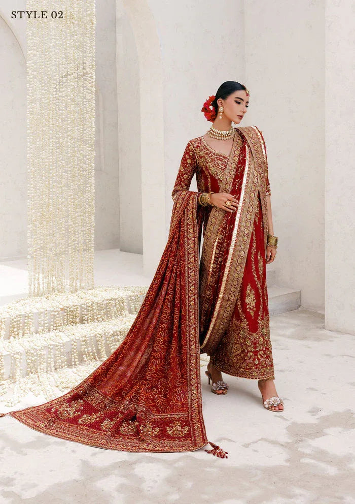 Aik Atelier | Wedding Festive 25 | WEDDING FESTIVE â'25 VOL. 2 - LOOK 01 - Rang-e-Khaas