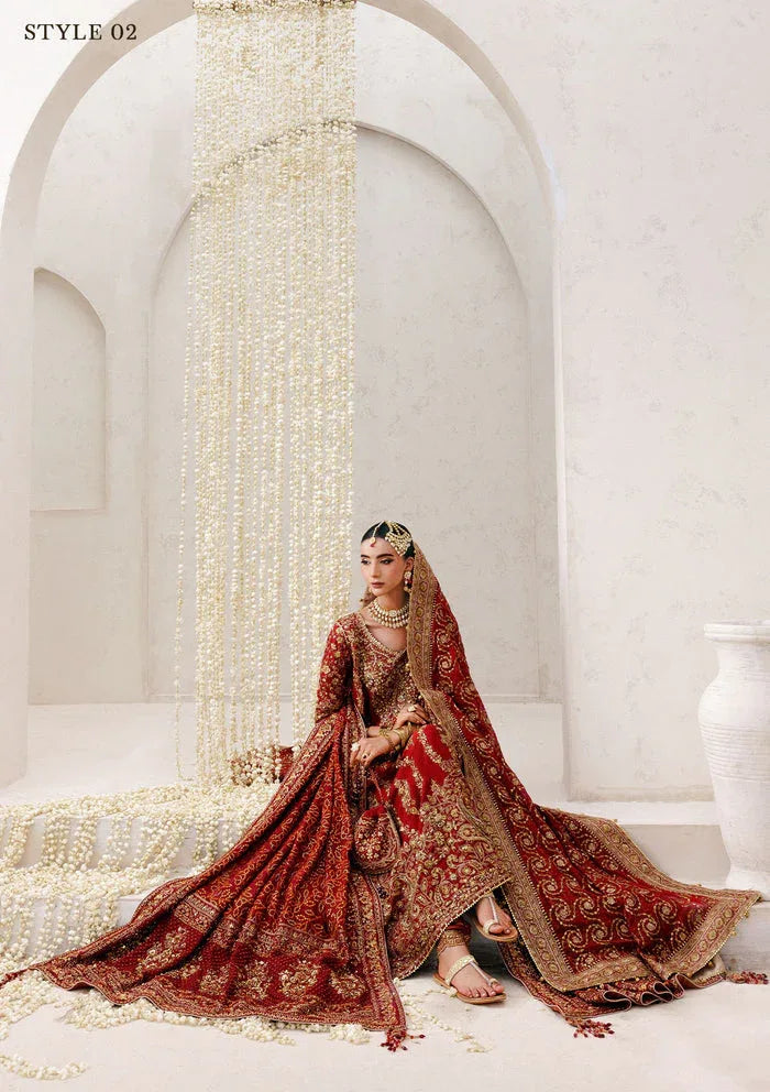 Aik Atelier | Wedding Festive 25 | WEDDING FESTIVE â'25 VOL. 2 - LOOK 01 - Rang-e-Khaas