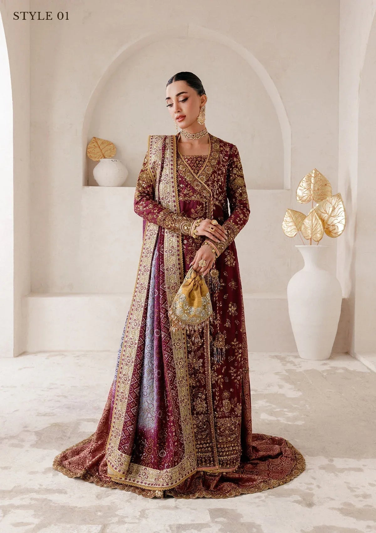 Aik Atelier | Wedding Festive 25 | WEDDING FESTIVE â'25 VOL. 2 - LOOK 04 - Rang-e-Khaas