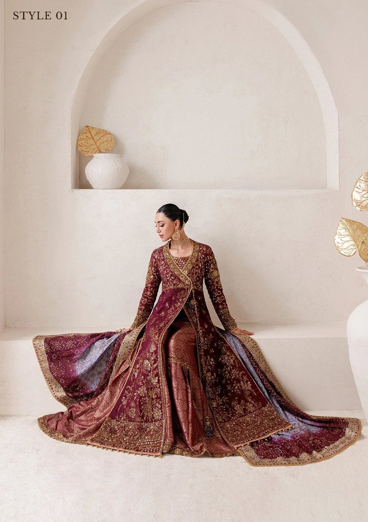 Aik Atelier | Wedding Festive 25 | WEDDING FESTIVE â'25 VOL. 2 - LOOK 04 - Rang-e-Khaas